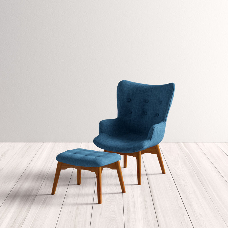 Canyon Vista 15.75" Lounge Chair and Ottoman & Reviews AllModern